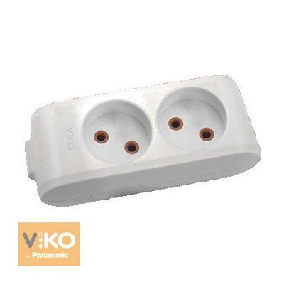 Колодка 2-а без заземлення Multi-Let Viko 90112200 000998 фото