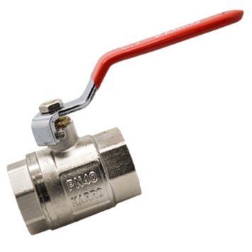 Кран кульовий KARRO Standart+ PN40 3/4" ВВ ручка 002765 фото
