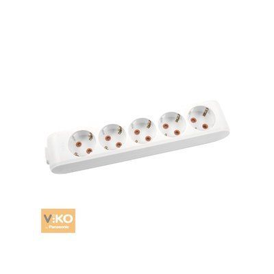 Колодка 5-а з заземленням Multi-Let Viko 90114500 001003 фото
