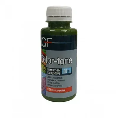Пігментний концентрат Color-tone MGF №29 оливковий 0,1 л 001263 фото