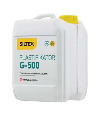 Пластифікатор "Універсальний" Siltek Plastifikator G-500 10 л 000055 фото