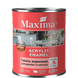 Емаль акрилова Maxima попелястий шовковисто-матова 0,75 л 000413 фото 1