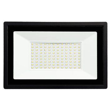 Прожектор LED 100 W 9000 Lm 6200 K IP65 чорний AREAL Biom PR-100 002690 фото