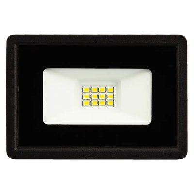 Прожектор LED 10 W 900 Lm 6200 K IP65 чорний AREAL Biom PR-10 002600 фото