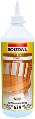 Клей для дерева 62А PVAC D2 Soudal 0,25 кг 002031 фото