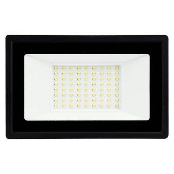 Прожектор LED 50 W 4500 Lm 6200 K IP65 чорний AREAL Biom PR-50 002689 фото