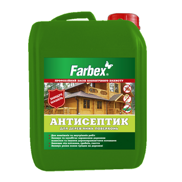 Антисептик для дерев'яних поверхонь Farbex 5 л 000434 фото