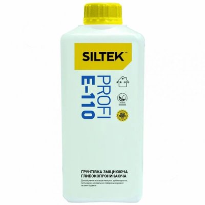 Грунт глибокопроникний зміцнюючий Siltek E-110 Profi 2 л 001473 фото