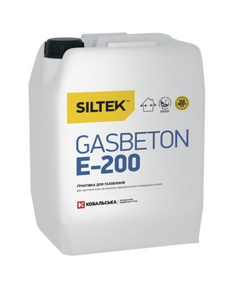 Грунт для газоблоку Siltek E-200 Gasbeton 10 л 000030 фото