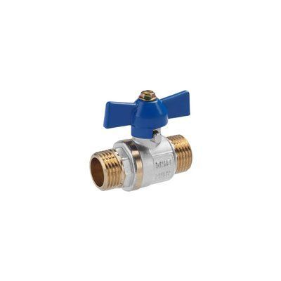 Кран кульовий Valves PN30 1/2" ЗЗ метелик 002743 фото
