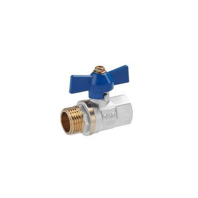 Кран кульовий Valves PN30 1/2" ЗВ метелик 002744 фото