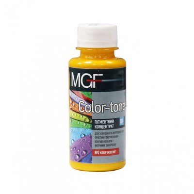 Пігментний концентрат Color-tone MGF №2 жовтий* 0,1 л 001235 фото